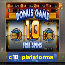 c18 plataforma login entrar